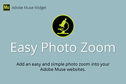 Easy Photo Zoom Adobe Muse Widget, a Plug-in Add-On by MuseTemplatesPro (Thumbnail 1 of 2)