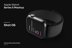 Apple Watch Series 5 Mockup