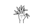 Hand Plant Growth Bundle, an Illustration by yasushie (Thumbnail 20 of 31)