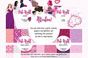 Date Night Cliparts, a Seasonal Illustration by GlamArtZhanna (Thumbnail 3 of 3)