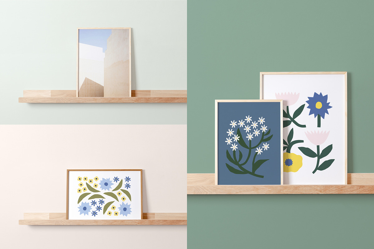 Wooden Frame Print - Mockup Bundle, a Product Mockup by Studio MVDM (Photo 5 of 8)