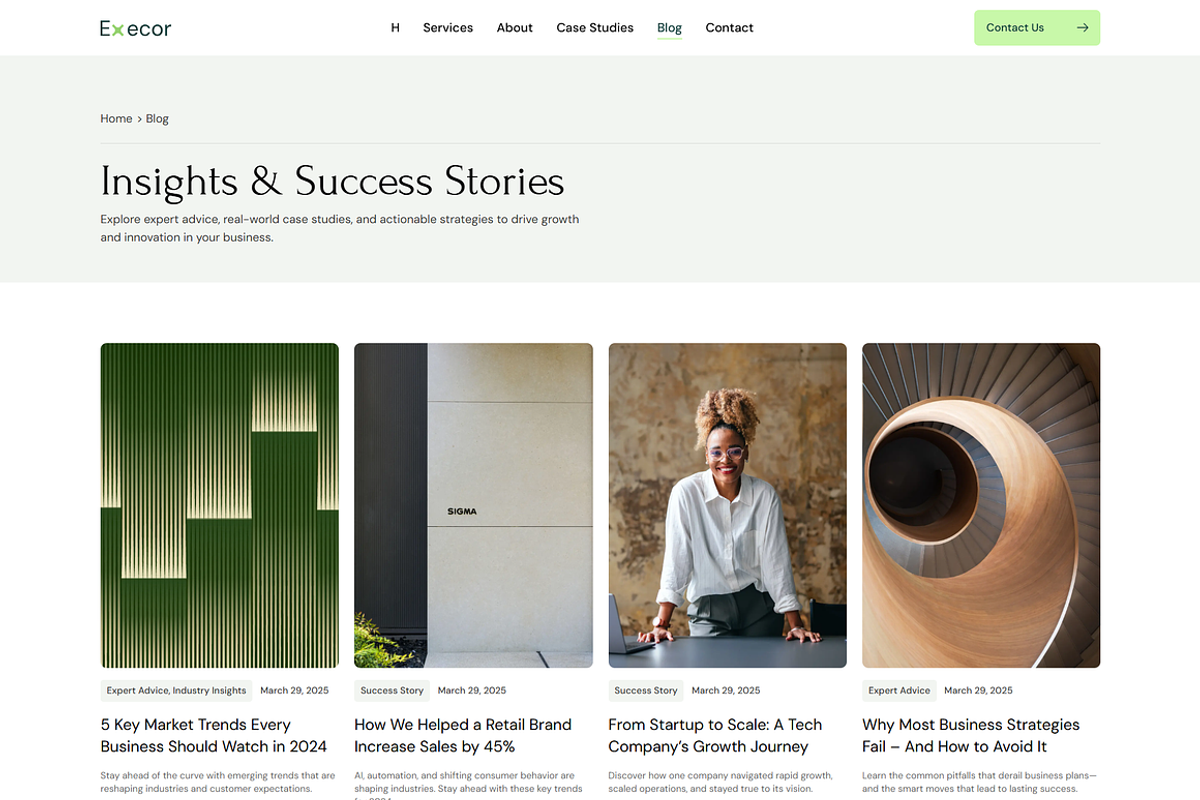 Accounting and Management Consulting, a WordPress Template by MasterDesigns (Photo 8 of 10)
