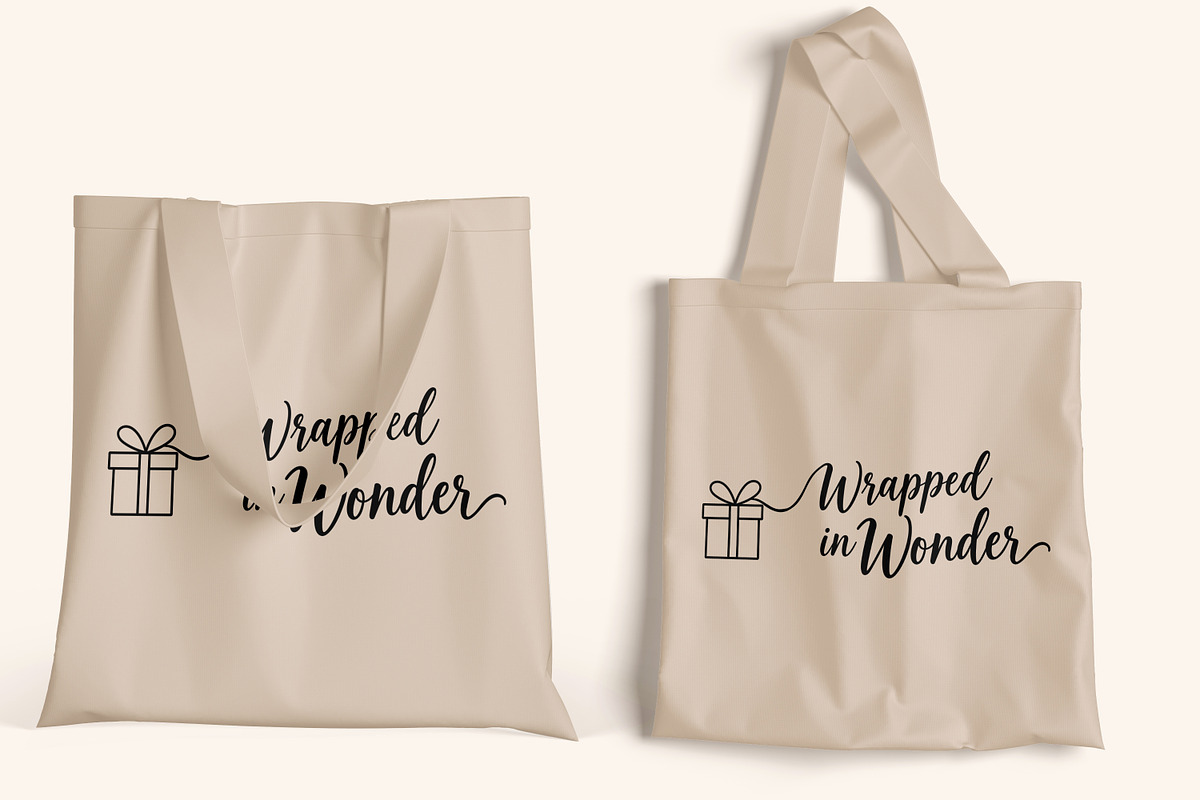 Wrapped in Wonder Gift Line Art, an Object Illustration by Ghagra (Photo 6 of 7)