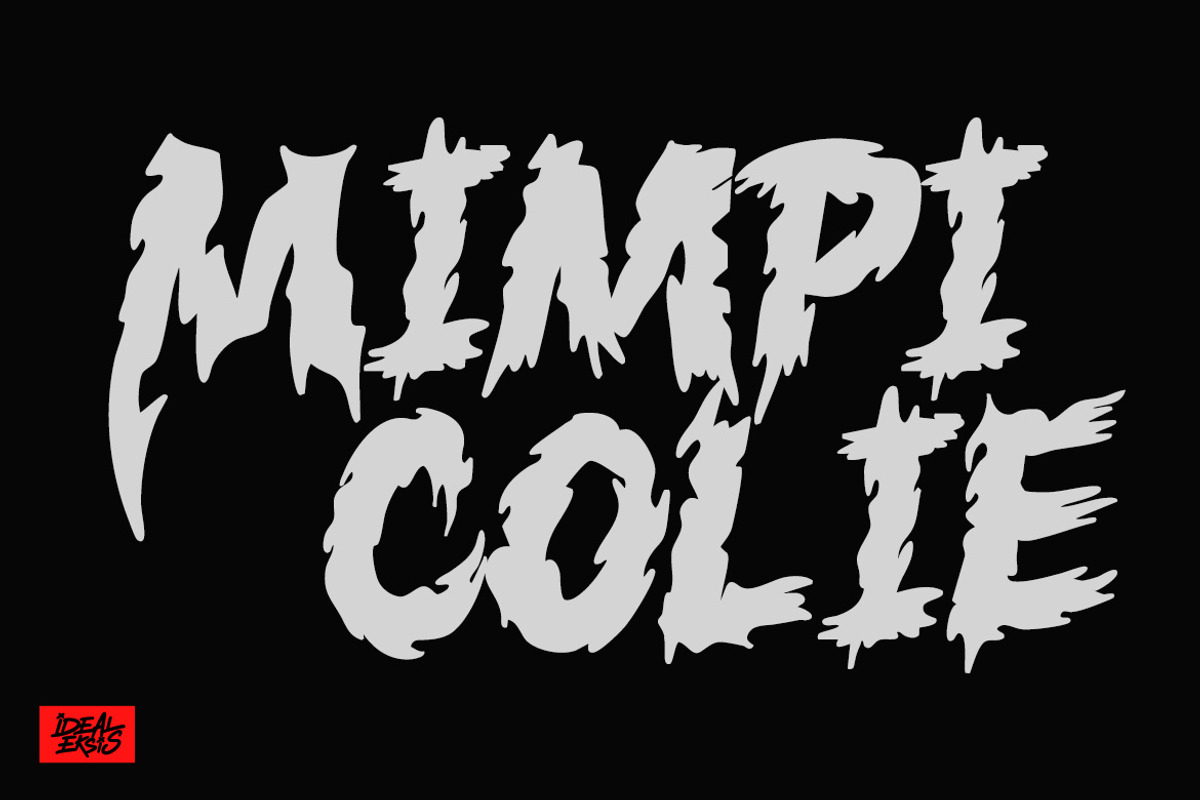 Ghost Rover - Horror Font, a Font by Ideal Eksis (Photo 2 of 9)