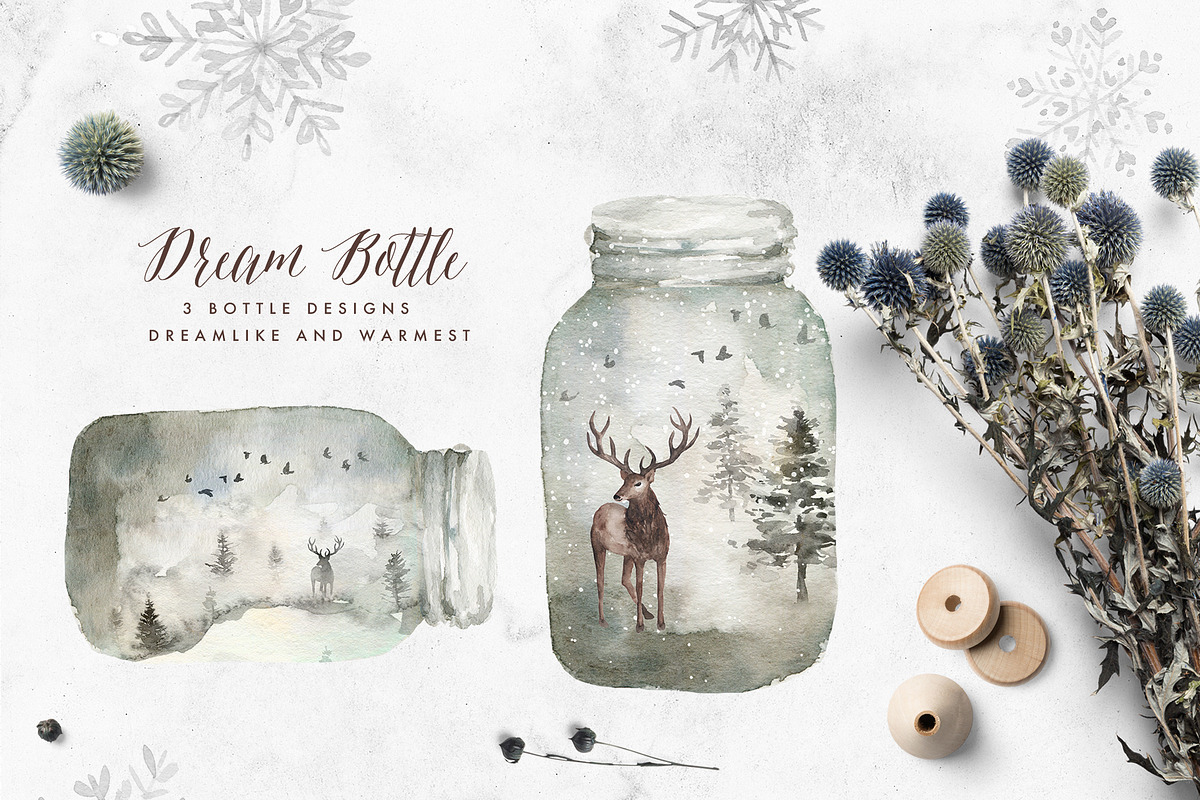 Mystical Winter, an Animal Illustration by Graphic Box (Photo 7 of 15)