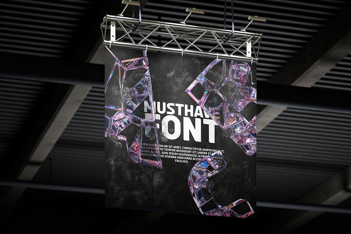 Fracture 3D Letters Set, an Object Graphic by Mio Buono (Photo 6 of 7)