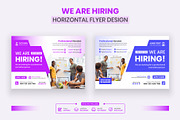 We Are Hiring Horizontal Flyer, a Flyer Template by Mk_Studio (Thumbnail 1 of 3)