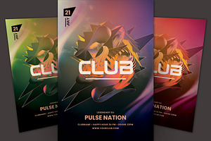 Club Flyer, a Flyer Template by styleWish