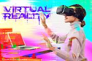Abstract Glitch Art textures, a Texture Graphic by Visual Fear (Thumbnail 2 of 8)