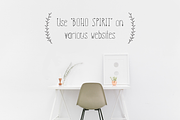 *BOHO SPIRIT* handwritten font+BONUS, a Script Font by CreativeFolks (Thumbnail 14 of 16)