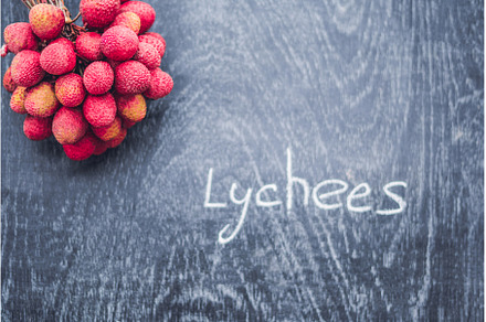 Fresh organic lychee fruit and, a Food & Drink Photo by Elizaveta Galitskaya