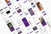 Senior Care & Private Nursing App, an UI Kit Template by flr.24 (Thumbnail 2 of 2)