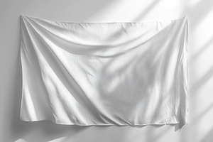 White fabric hanging on a wall sunli, a Beauty & Fashion Photo by Pixeness Studio