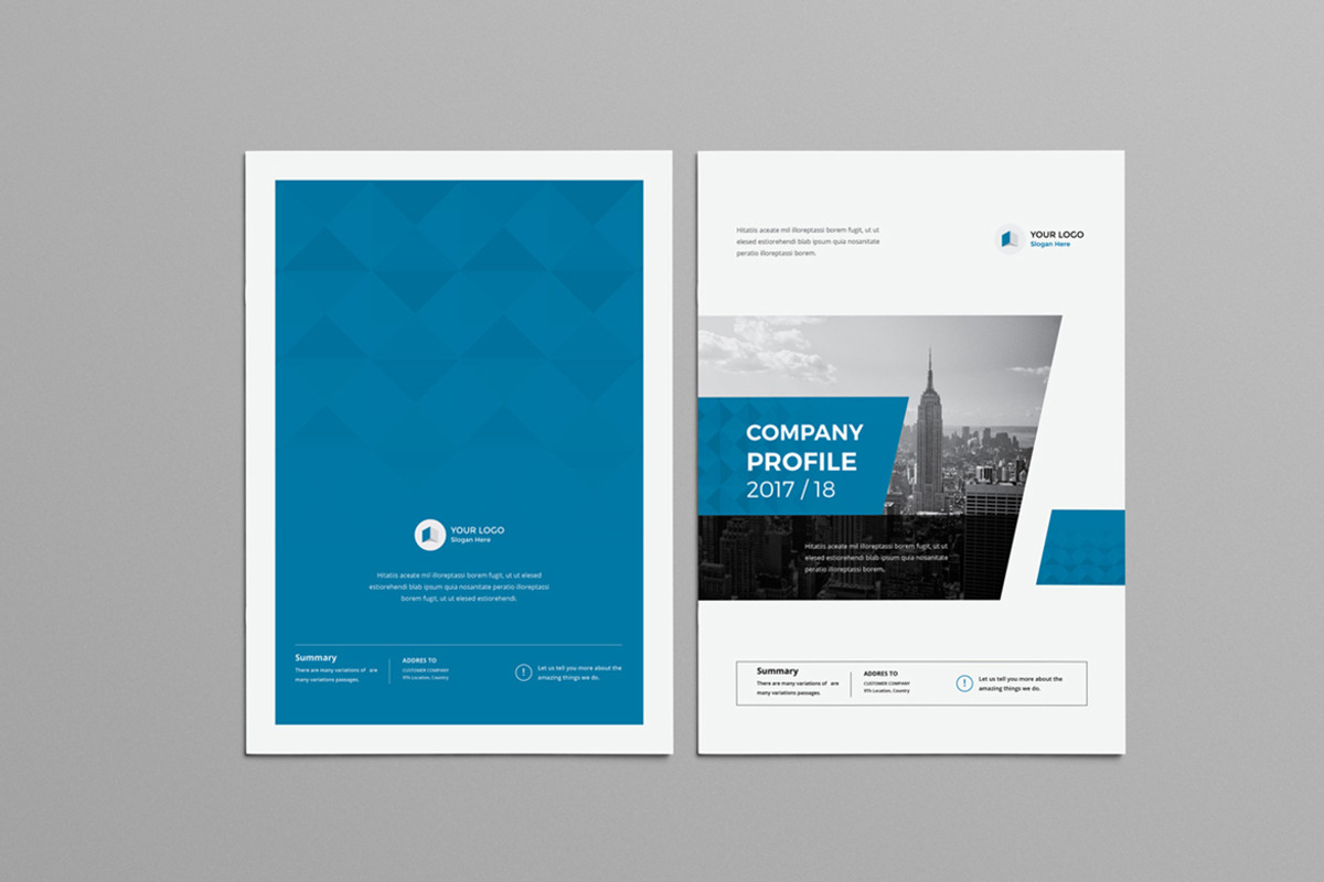 Company Profile, a Brochure Template by Pro-Gh (Photo 1 of 9)