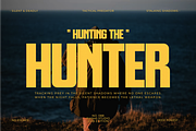 Hunter - Futuristic Sans Display, a Sans Serif Font by Pian45 Studio (Thumbnail 3 of 8)