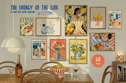 The Energy of the Sun - prints, a Background Graphic by lokko studio