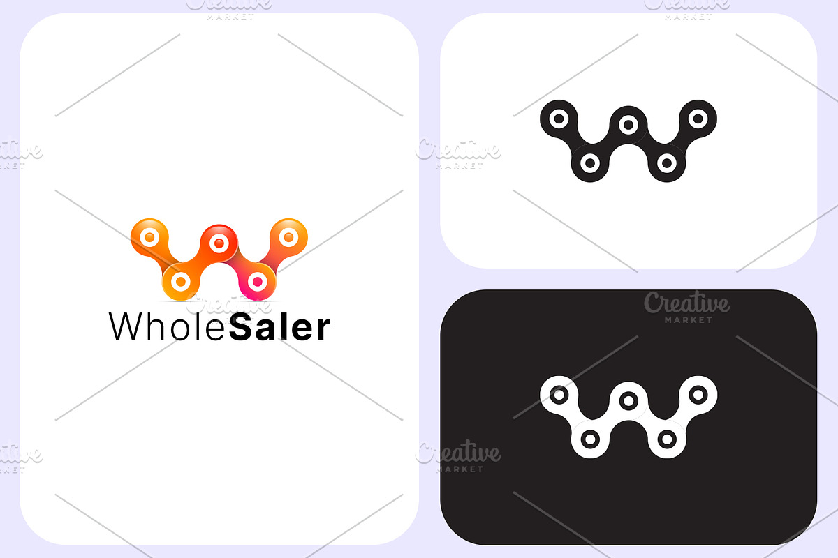 Letter W - Whole Saler Logo Template, a Branding & Logo Template by Graplick (Photo 2 of 3)