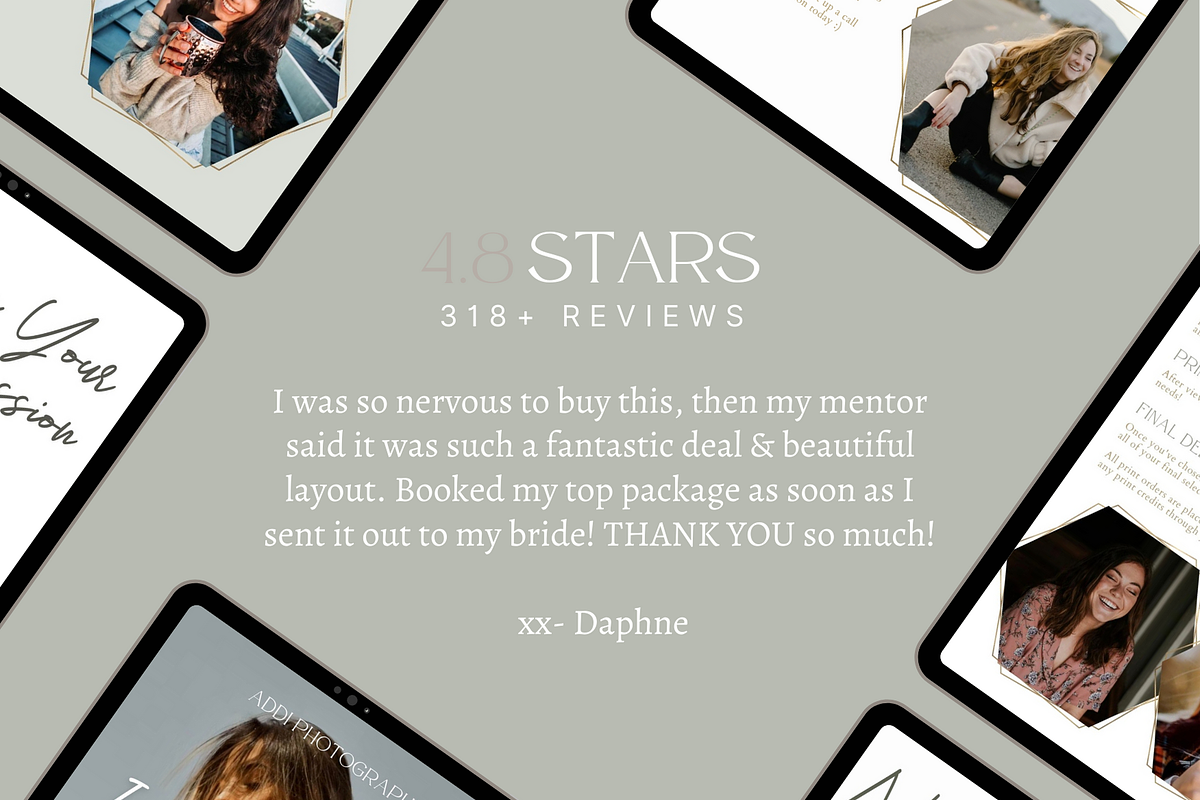 GOLD Senior Photography Client Guide, a Magazine Template by Signature Edits (Photo 4 of 11)