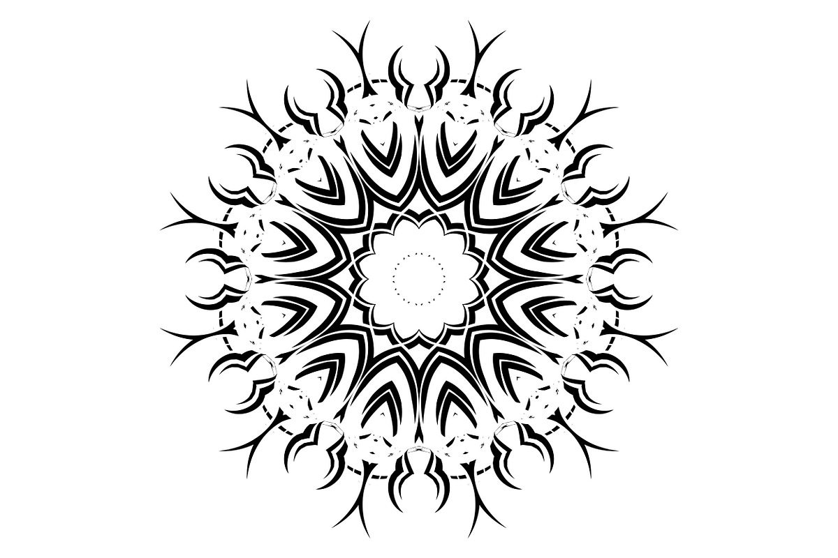 Spiritual Mandala Artwork Bundle, a Decorative Illustration by NJ Himel (Photo 34 of 104)