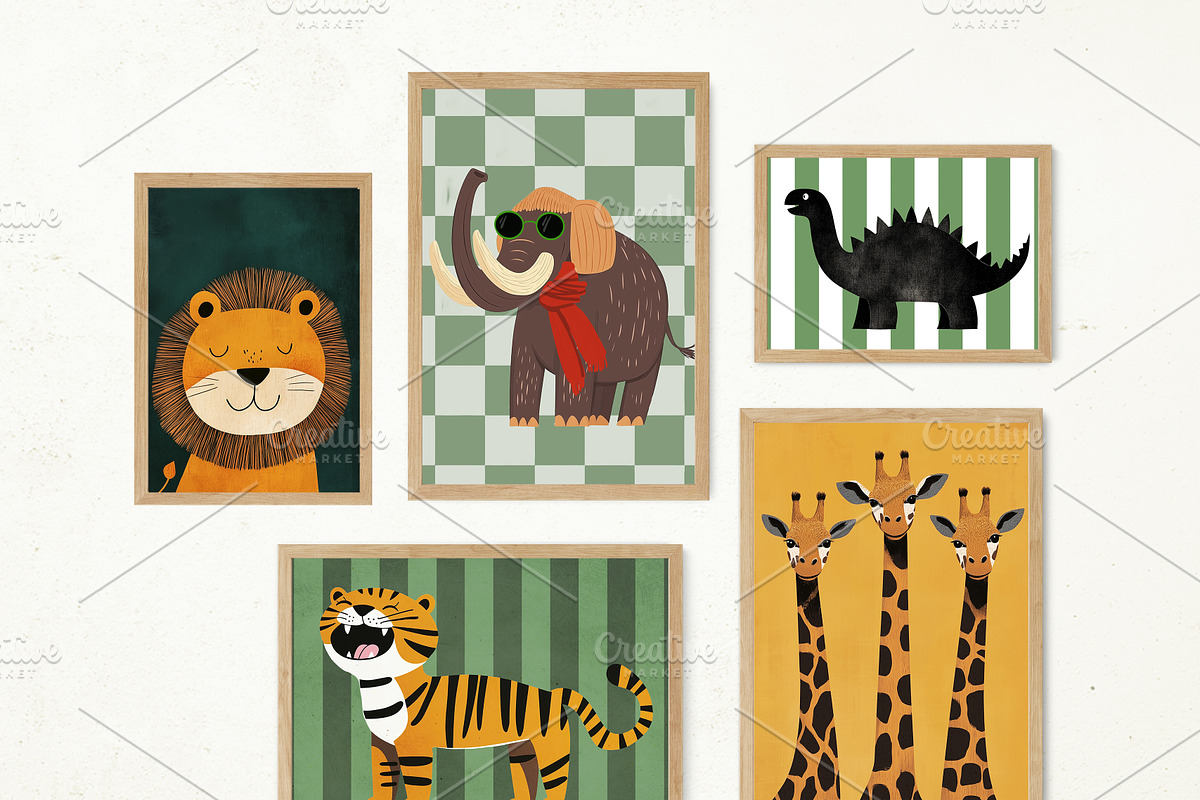 Nursery Print Bundle, a Background Graphic by Artemsky (Photo 14 of 24)