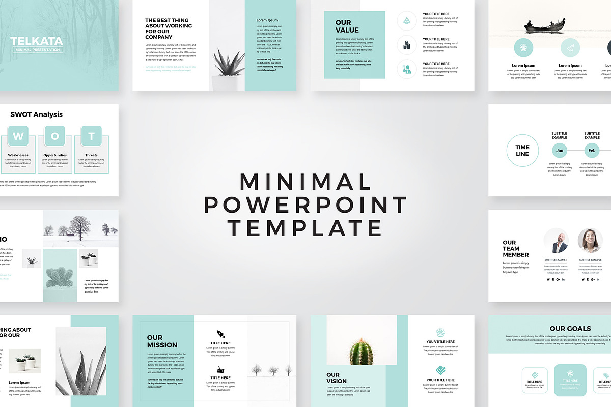Modern Business Plan PowerPoint, a Presentation Template by RsmBoutique2021 (Photo 1 of 5)