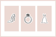 18 Instagram Stories Highlight Icons, a Social Media Template by Kristina Dubnovitskaya (Thumbnail 3 of 6)
