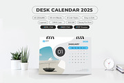 2025 Desk Calendar Template, a Stationery Template by MstArtwork (Thumbnail 1 of 6)