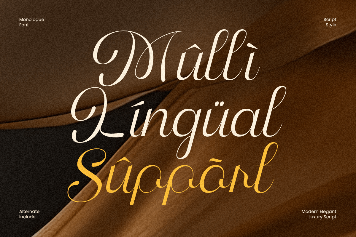 Monologue Elegant Luxury Script Font, a Script Font by Sensatype (Photo 12 of 12)