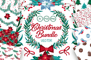 Christmas Vector Bundle, an Object Graphic by Free-PSD-Templates (Thumbnail 1 of 4)