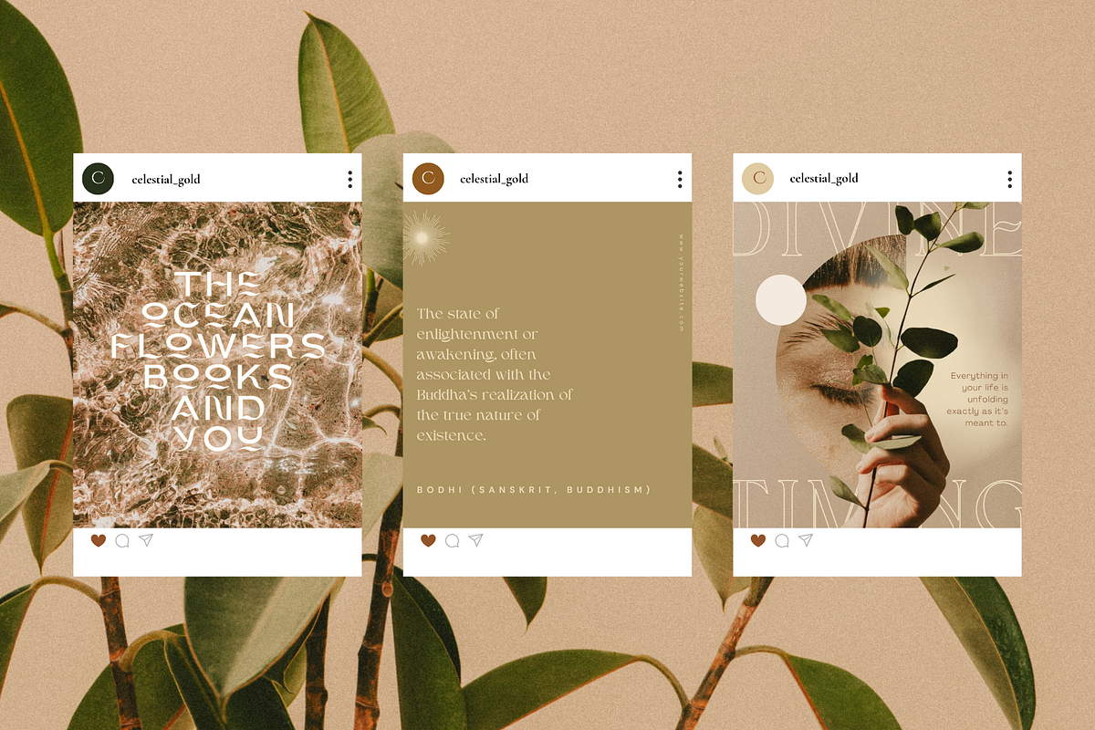Spiritual Coach Social Media Bundle, a Social Media Template by The Flossy Finch (Photo 7 of 19)