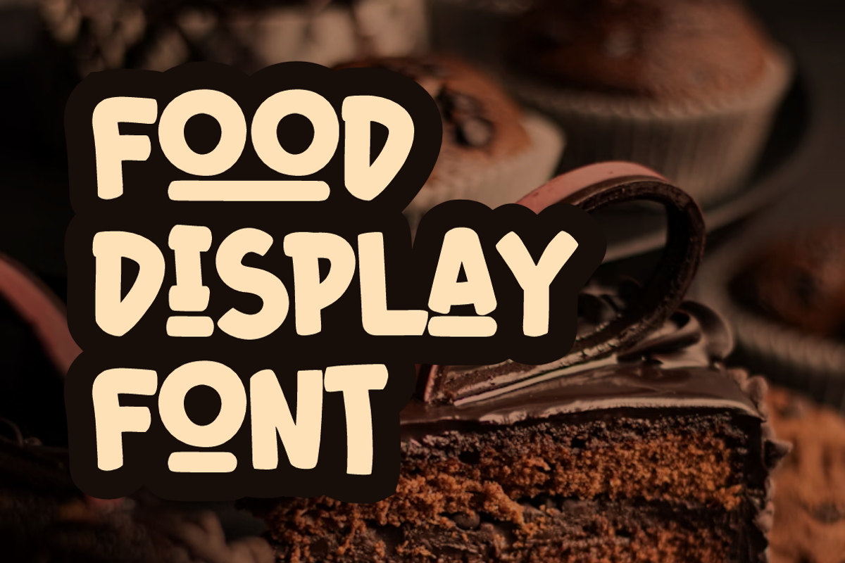 Chokas Sracki - Food Font, a Handwritten Font by QR Design Studio (Photo 2 of 9)