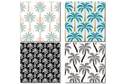 Palm Tree Tropical Seamless Patterns, a Pattern Graphic by wind mill (Thumbnail 3 of 3)