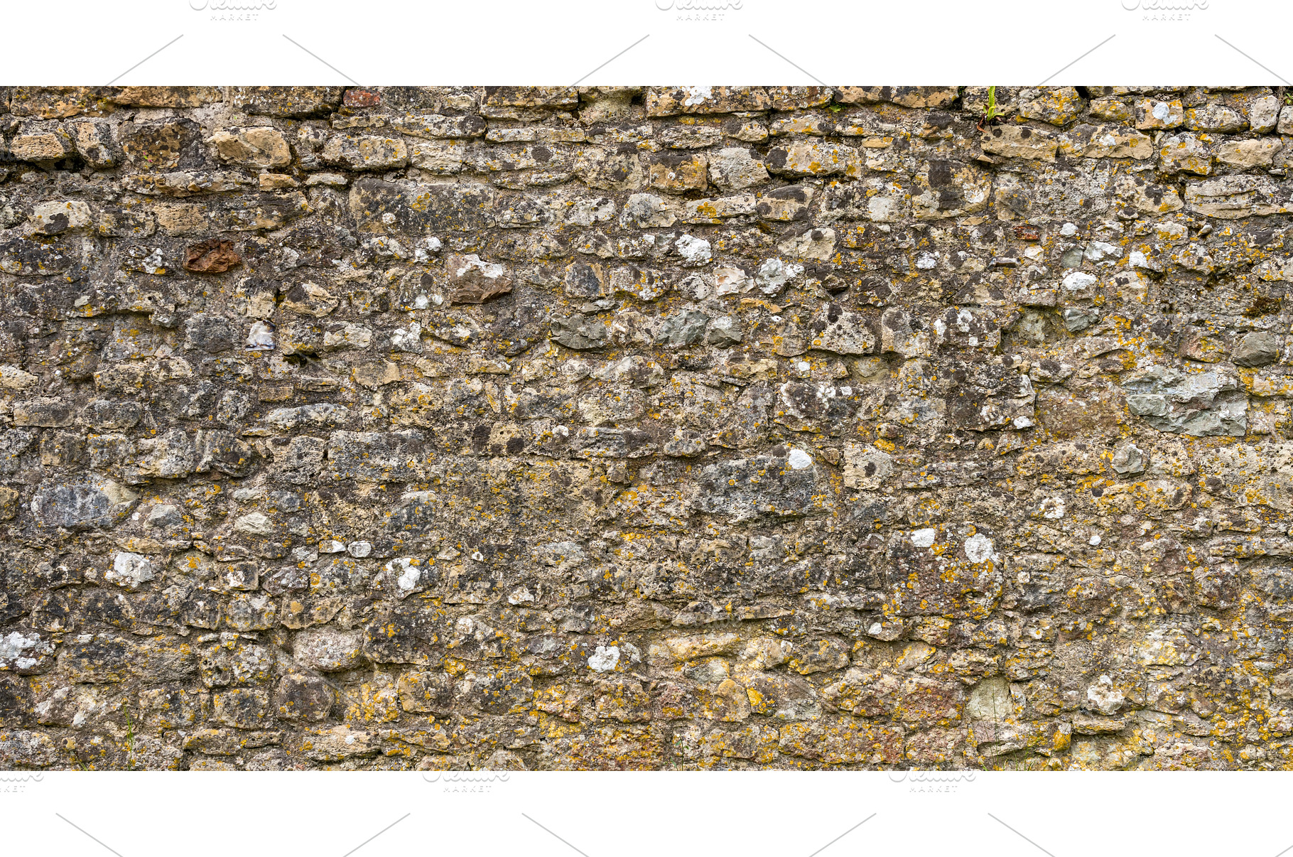 Close up of an ancient stone wall, a Background Photo by Backyard Stock