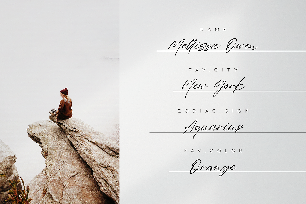 Sign That - Signature font, a Script Font by VP Fonts (Photo 16 of 20)