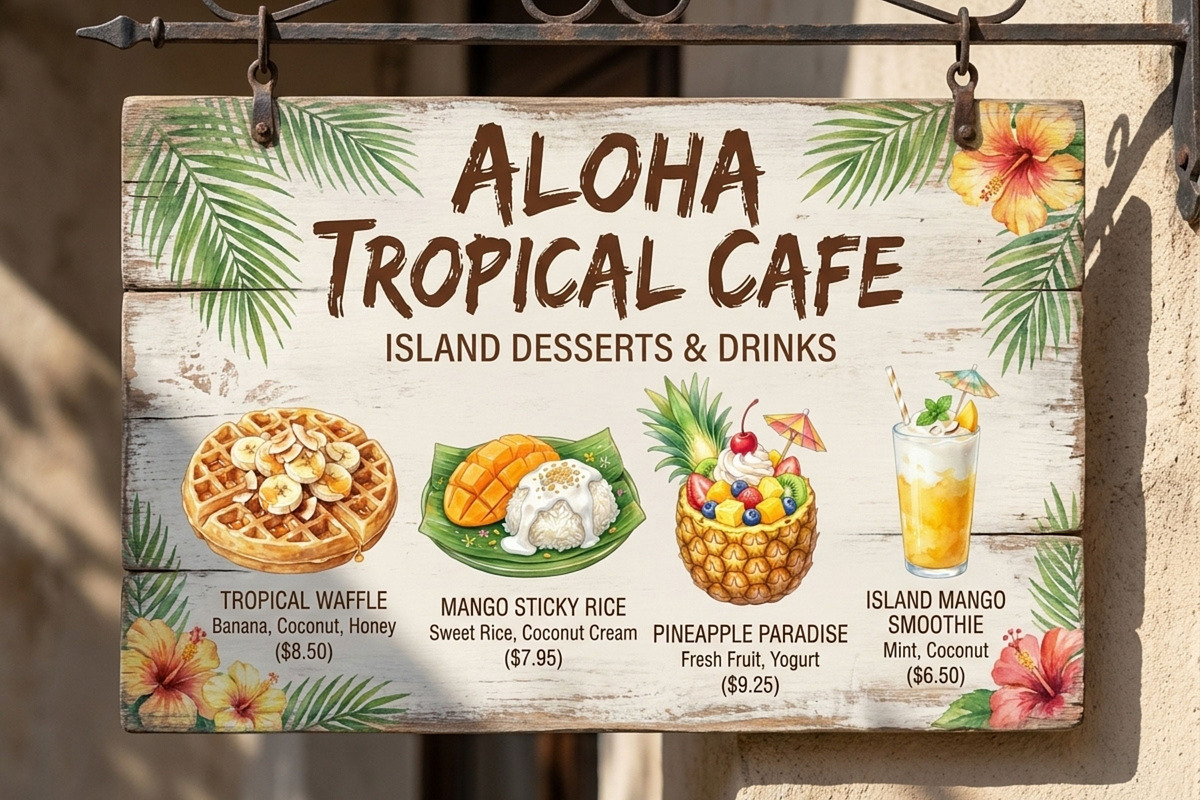 Tropical Dessert 30 Clipart Set, a Food Illustration by Eyestudio (Photo 3 of 6)