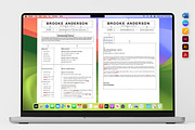 Professional Job Resume, a Resume Template by Nur Designer (Thumbnail 4 of 4)