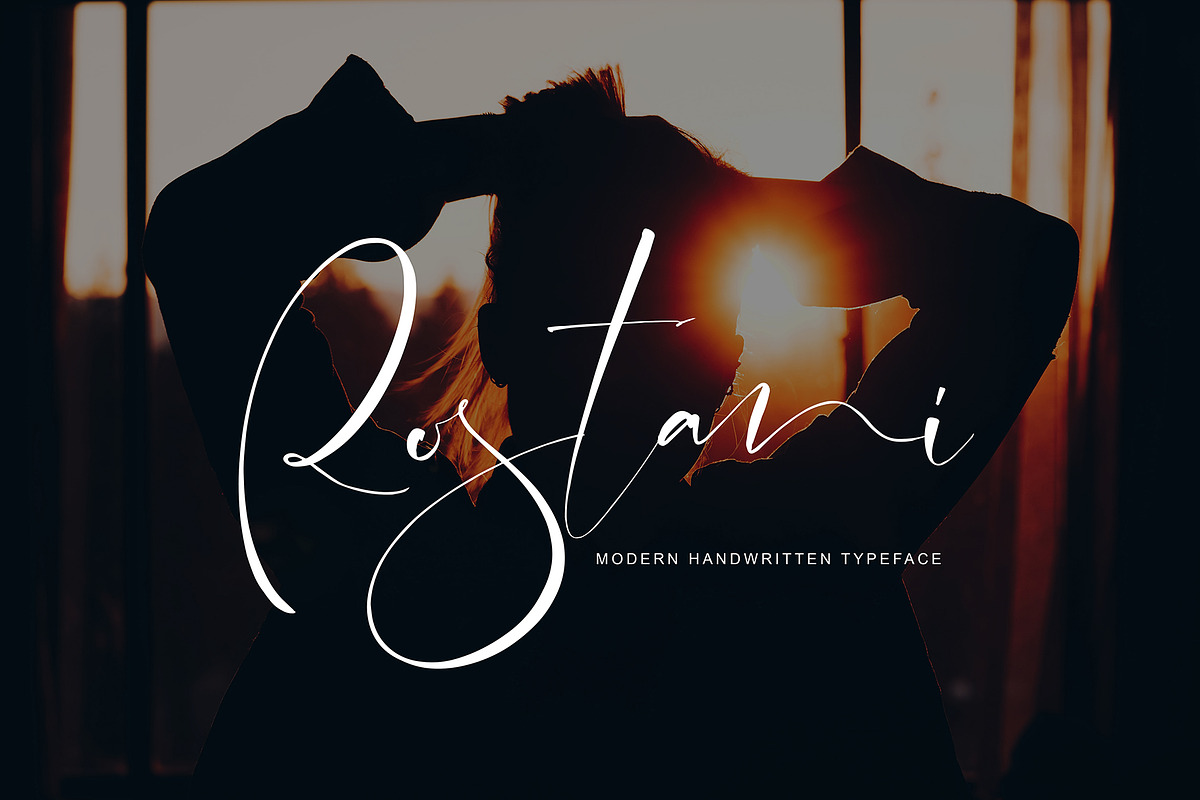 Algoriton, a Script Font by pineungtype (Photo 7 of 10)
