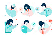 Virtual Doctor-Medical Illustrations, a Healthcare Illustration by LaVika (Thumbnail 3 of 6)