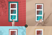 Many Frames Types & Hands Mock-ups, a Household Mockup by Apparel_Mockups (Thumbnail 3 of 6)