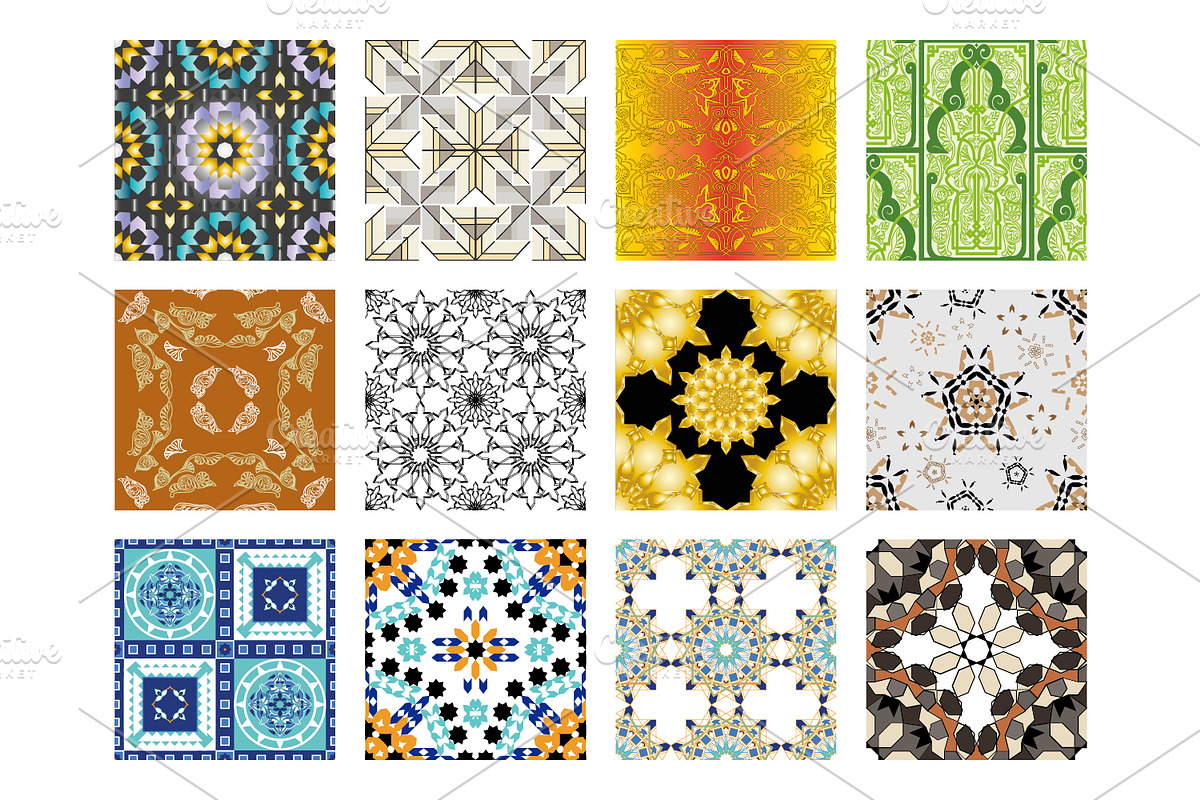 Moroccan and geometry 70 seamless, a Pattern Graphic by Big Bundles Shop (Photo 4 of 7)