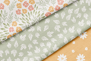 Meadow Flower Repeat Patterns