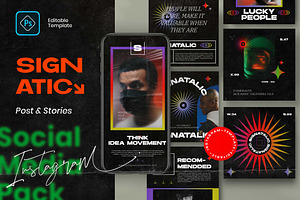 Signatic - Cyberpunk Instagram Pack