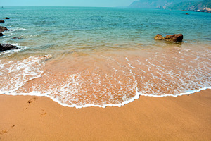 Waves at beach