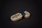Flash Drive Engraved Logo MockUp, a Product Mockup by attraax (Thumbnail 4 of 5)