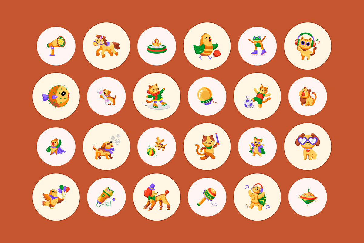250 Pet Icon Art Set, a Duotone Icon by Vectors Market (Photo 5 of 12)
