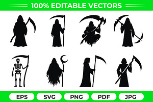 Skeleton Reaper Vector Bundle
