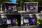 34 Black Friday Campaign Mockup, an Advertising Mockup by Vitora Mockup (Thumbnail 11 of 11)