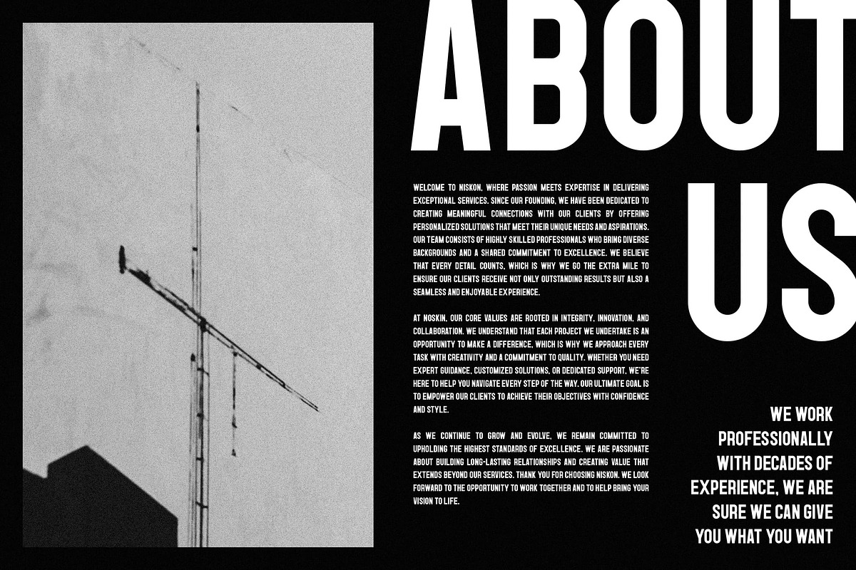 Noskin, a Sans Serif Font by Lemockup (Photo 7 of 9)