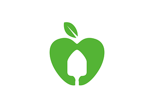 apple fruit organic agriculture logo, a Branding & Logo Template by devastd