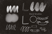 Procreate letter builder chalk brush, a Brush Add-On by Let's Art (Thumbnail 3 of 11)